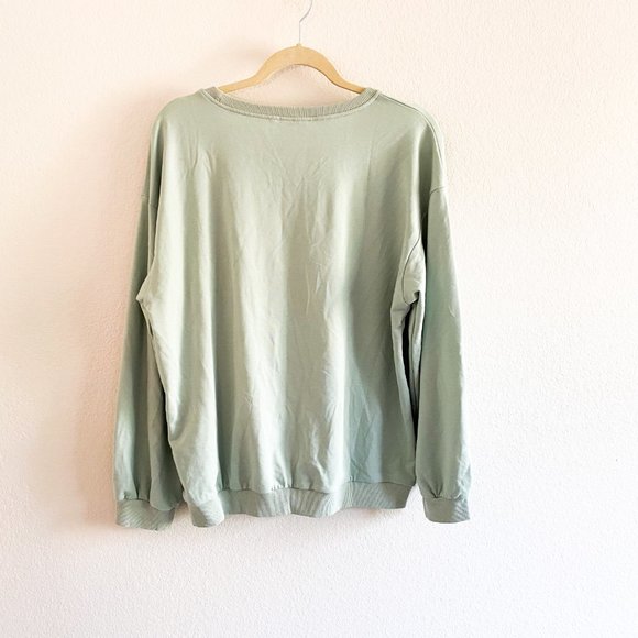 Womens Mint Las Angeles Sweatshirt - Picture 3 of 5